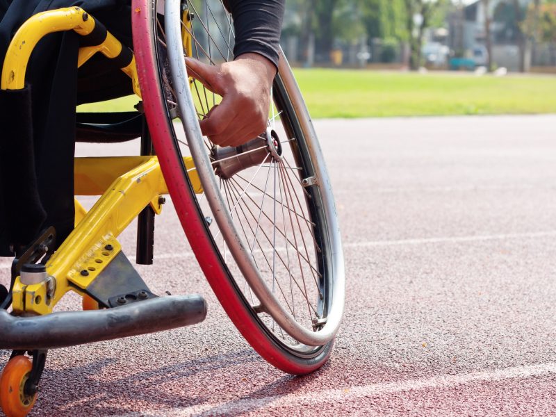 Wheelchair sportsmen